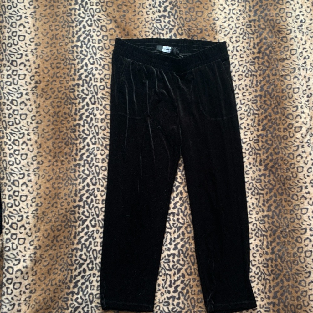 Goth Torrid Black Velvet pj Pants